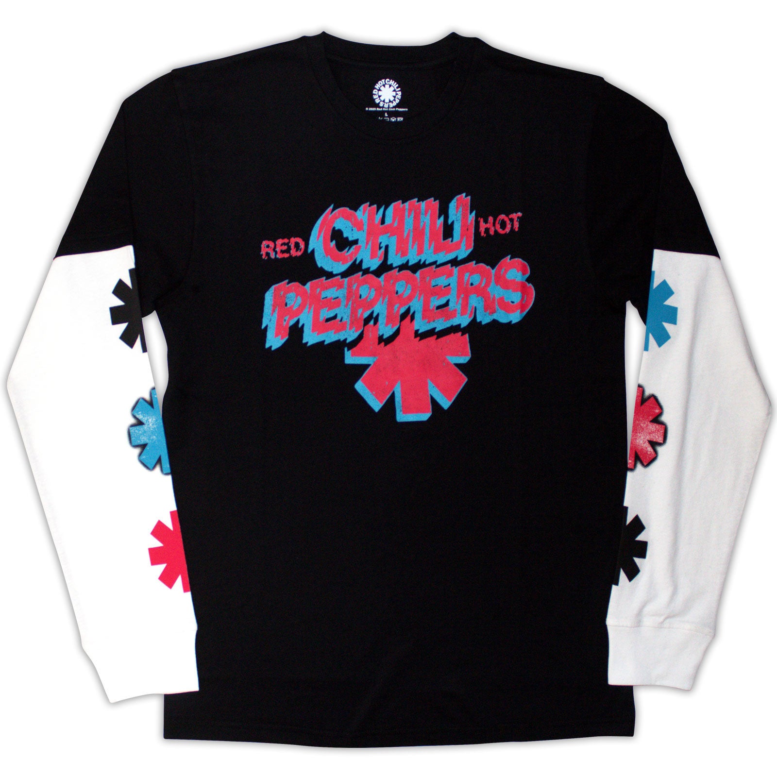 Red Hot Chili Peppers: Shock Logo (Sleeve Print) Long Sleeve – officielt merchandise