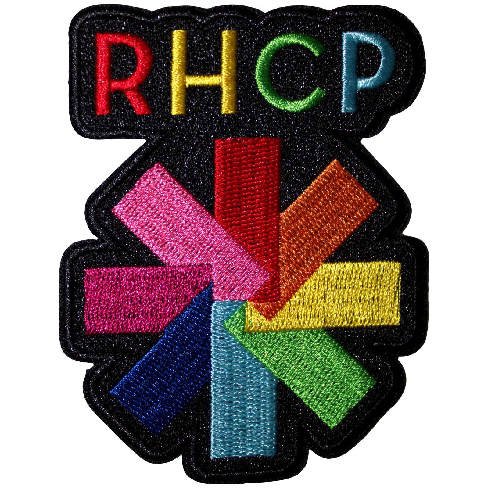 Red Hot Chili Peppers: Rainbow Asterisk Standard Patch