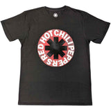 Red Hot Chili Peppers: Red Circle Asterisk T-shirt – officielt merchandise