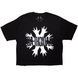 Radiohead: Cut Hands Crop Top (Kvinder)