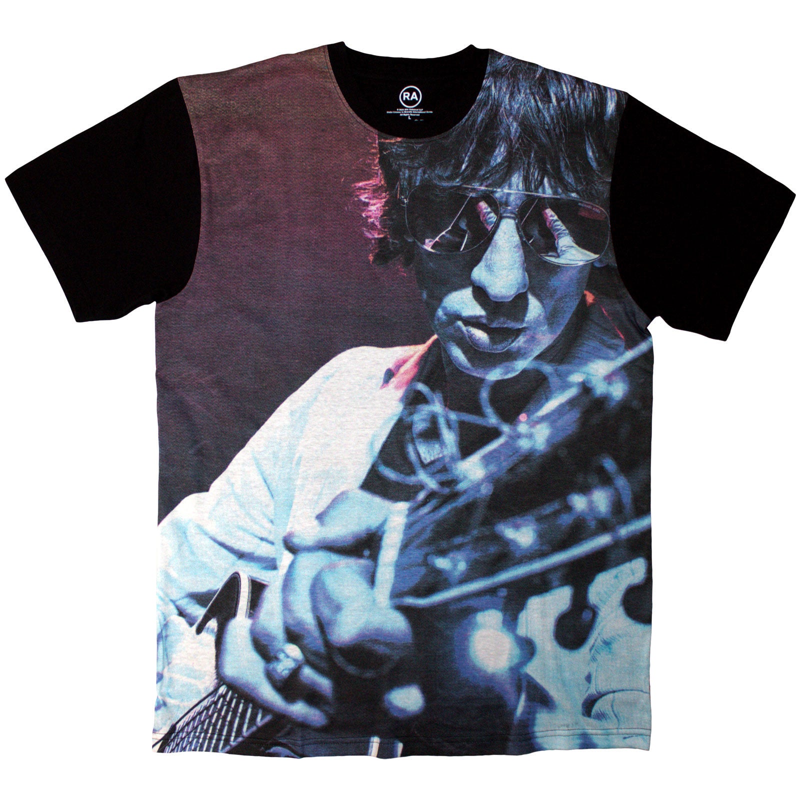 Richard Ashcroft: Guitar T-Shirt (All Over Print)