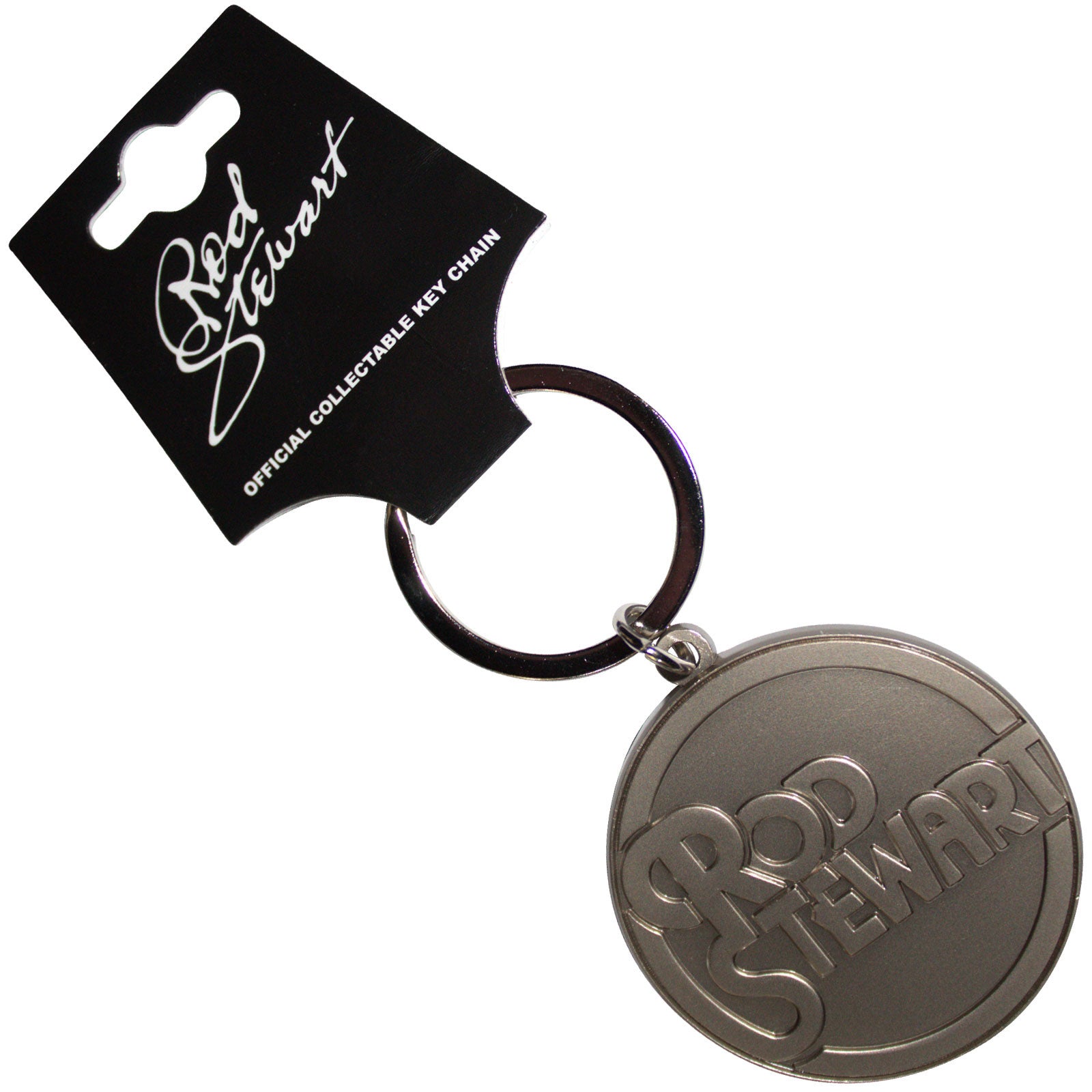 Rod Stewart: Stacked Logo Emblem Keychain