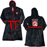 Rod Stewart: Cherries Logo (Black & Red) Bathrobe – officielt merchandise