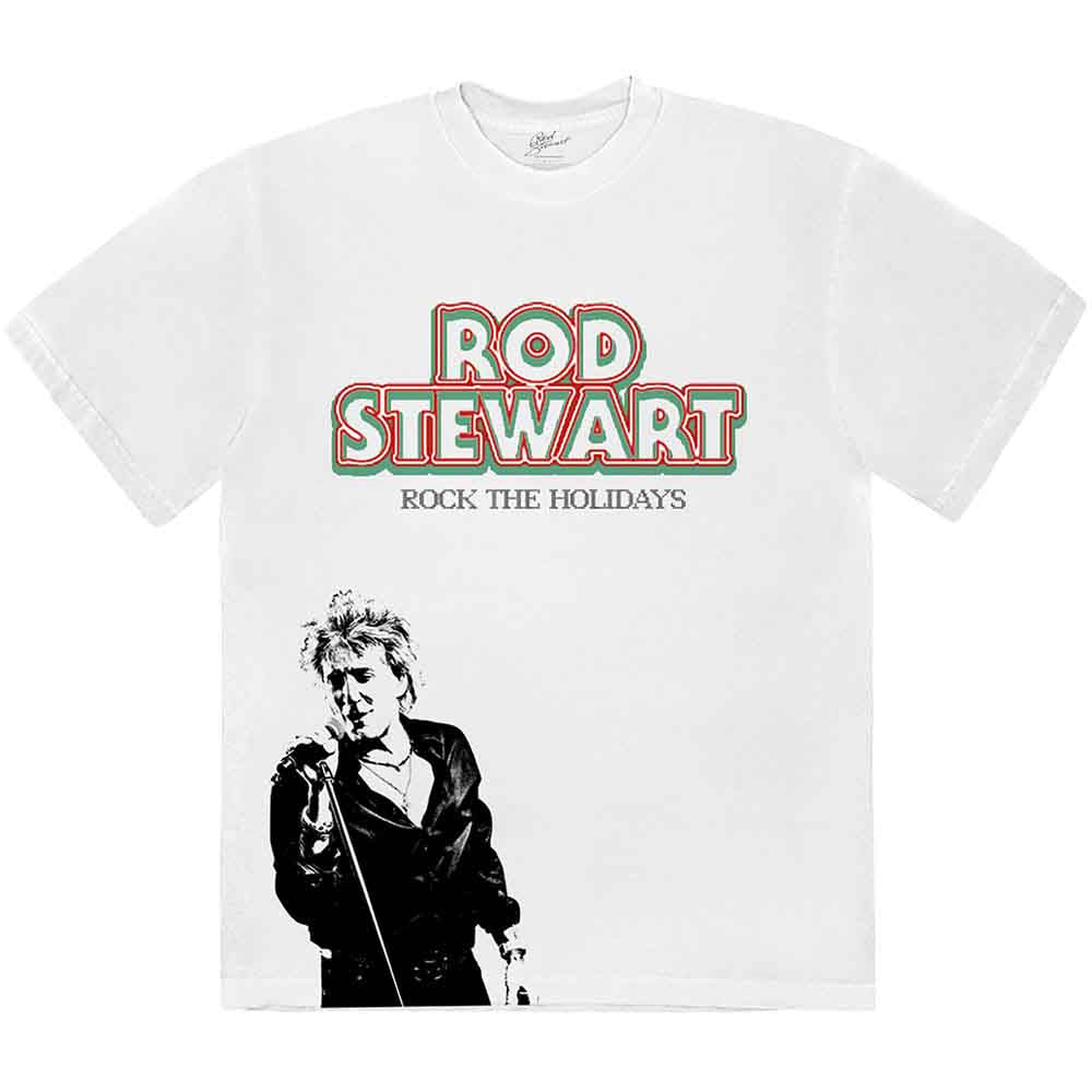 Rod Stewart: Rock The Holidays T-shirt – officielt merchandise