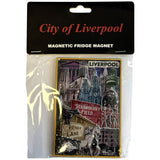 Rock Off: City Of Liverpool Landmarks Magnet – officielt merchandise