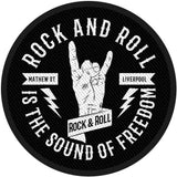 Rock Off: Mathew St R&R Horns Standard Patch