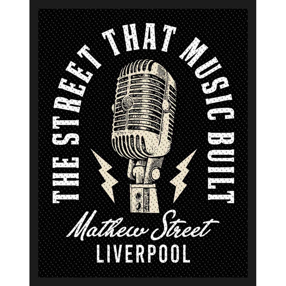 Rock Off: Mathew St Mic Street That Music Built Standard Patch
