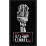 Rock Off: Mathew St Mic City Of Liverpool Standard Patch