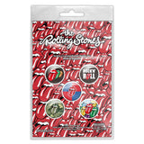 The Rolling Stones: Rock 'N' Roll Button Badge Pack