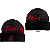 The Rolling Stones: Embellished Classic Tongue Cap – officielt merchandise