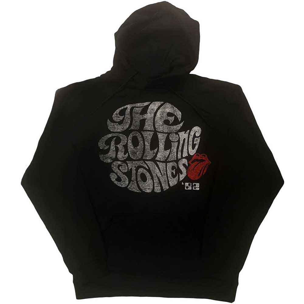 The Rolling Stones: Swirl Logo '82 Hoodie – officielt merchandise
