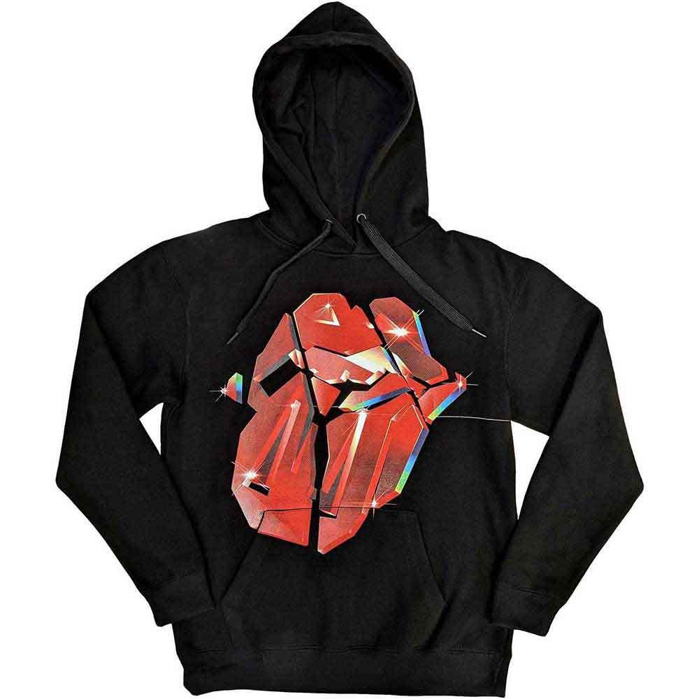 The Rolling Stones: Hackney Diamonds Lick Hoodie – officielt merchandise