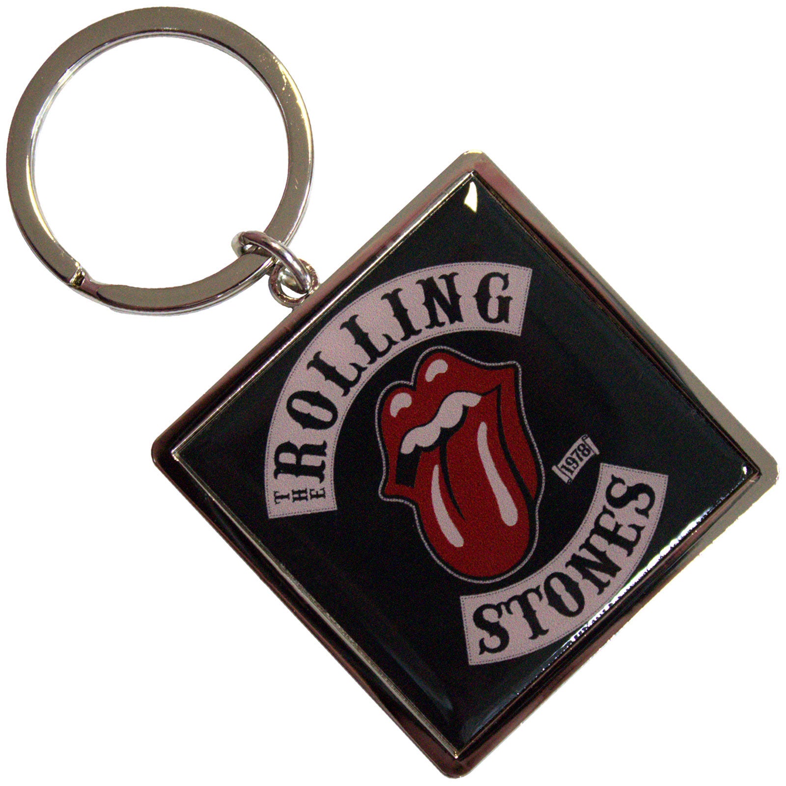 The Rolling Stones: Tour '78 Bordered Keychain