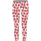 The Rolling Stones: Classic Tongue Pattern Leggings (Kvinder)