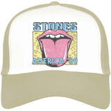 The Rolling Stones: America '89 Tour Map Cap – officielt merchandise