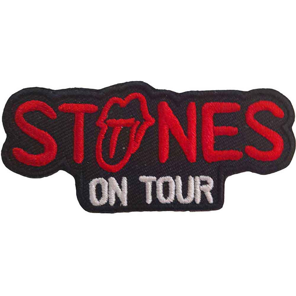The Rolling Stones: On Tour Patch – officielt merchandise