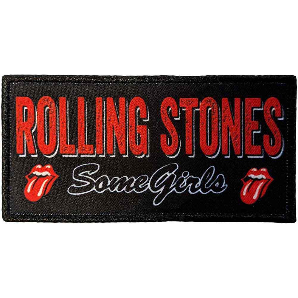 The Rolling Stones: Some Girls Logo Patch – officielt merchandise