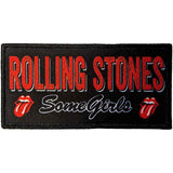 The Rolling Stones: Some Girls Logo Patch – officielt merchandise