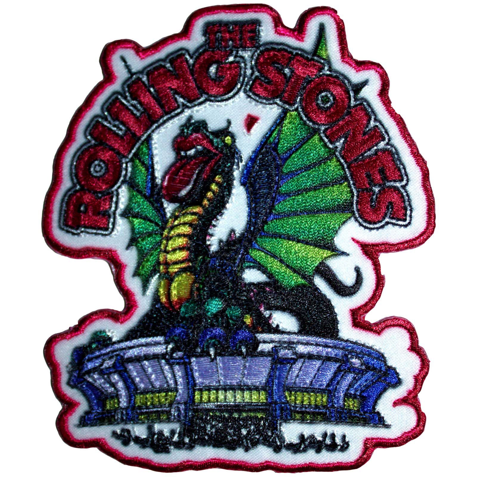 The Rolling Stones: Dragon Cut-Out Standard Patch