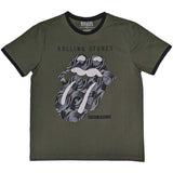 The Rolling Stones: Black & White Tongue Ringer T-Shirt