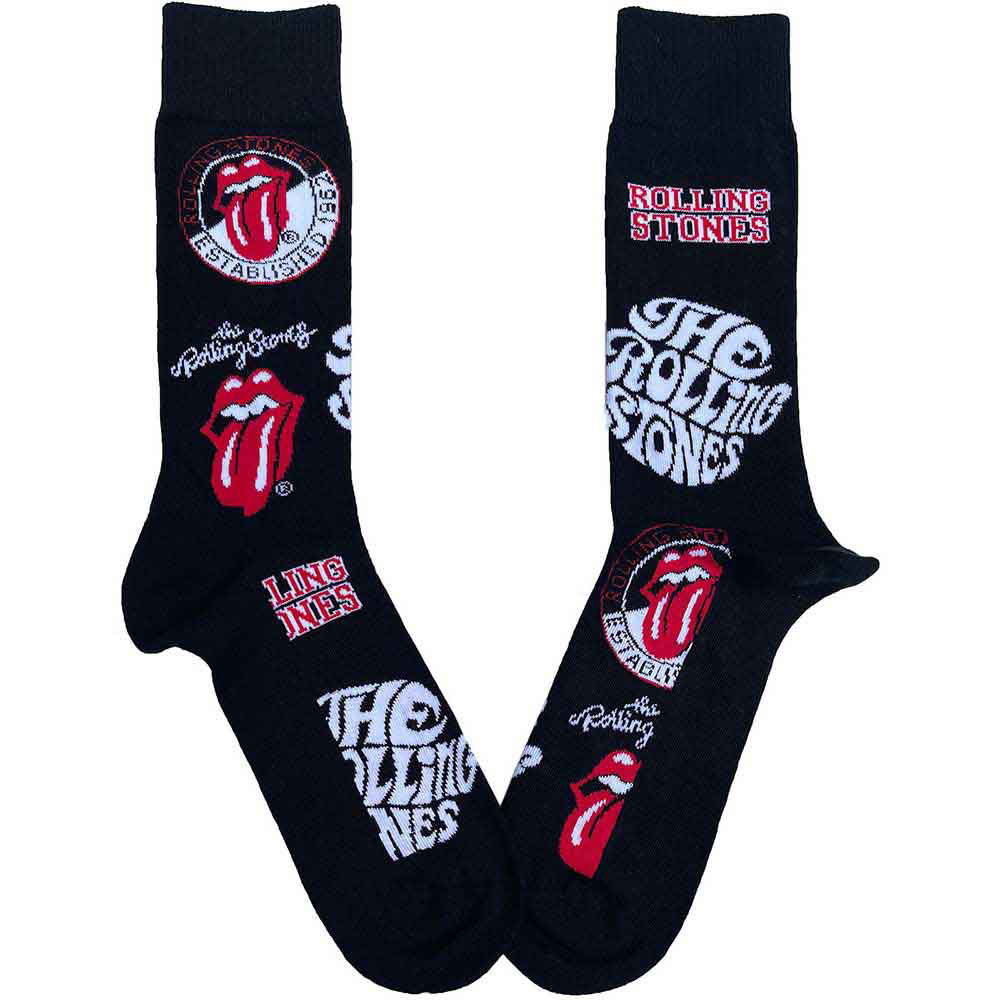The Rolling Stones: Logos Ankle Socks