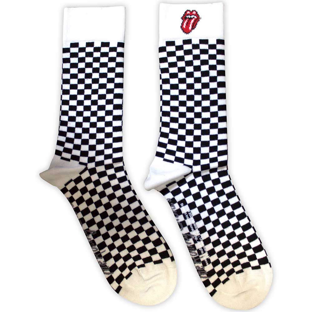 The Rolling Stones: Check Ankle Socks