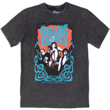The Rolling Stones: Psych Montage Stone Wash T-Shirt (Wash)