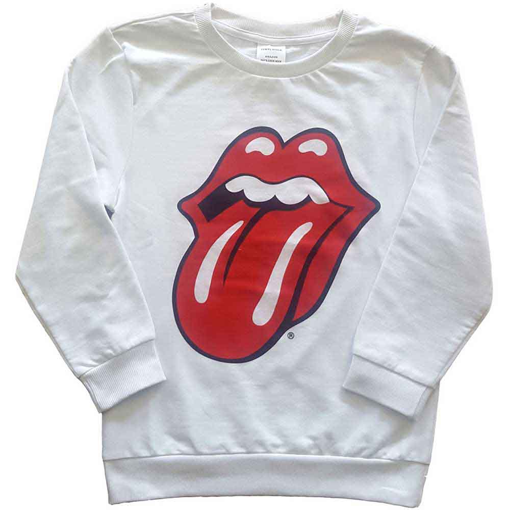 The Rolling Stones: Classic Tongue Sweatshirt – officielt merchandise