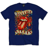 The Rolling Stones: Tongue & Stars T-shirt – officielt merchandise