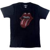 The Rolling Stones: Classic Tongue (Embellished) T-shirt – officielt merchandise