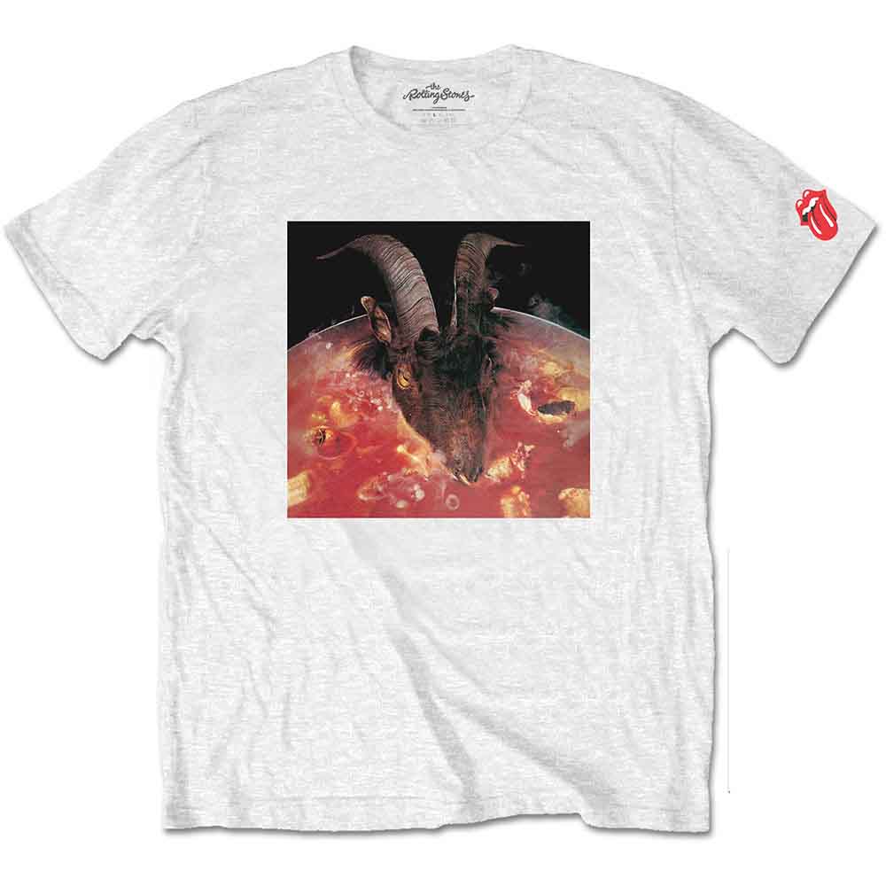 The Rolling Stones: Goats Head Soup (Sleeve Print) T-shirt – officielt merchandise