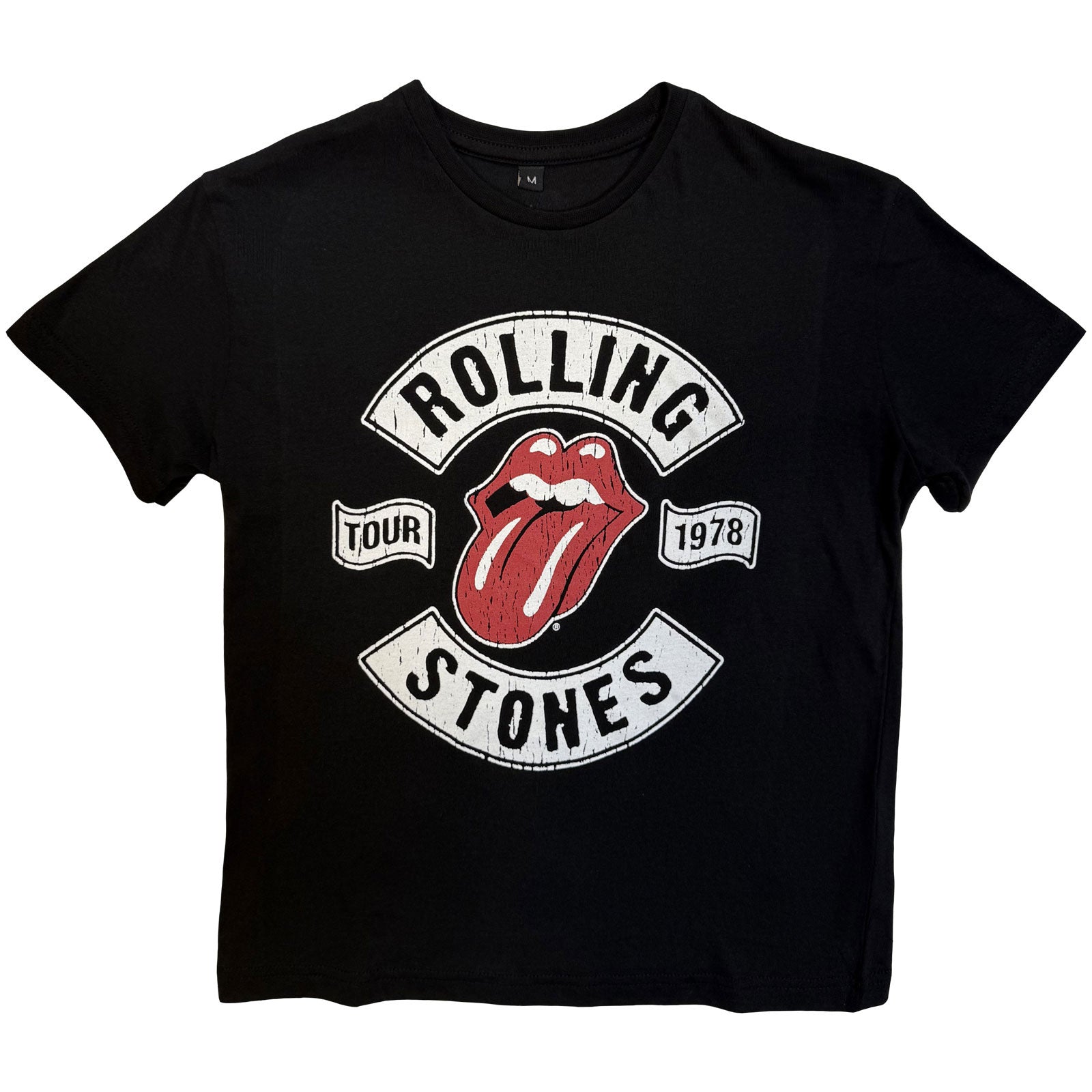 The Rolling Stones: US Tour 1978 T-shirt – officielt merchandise