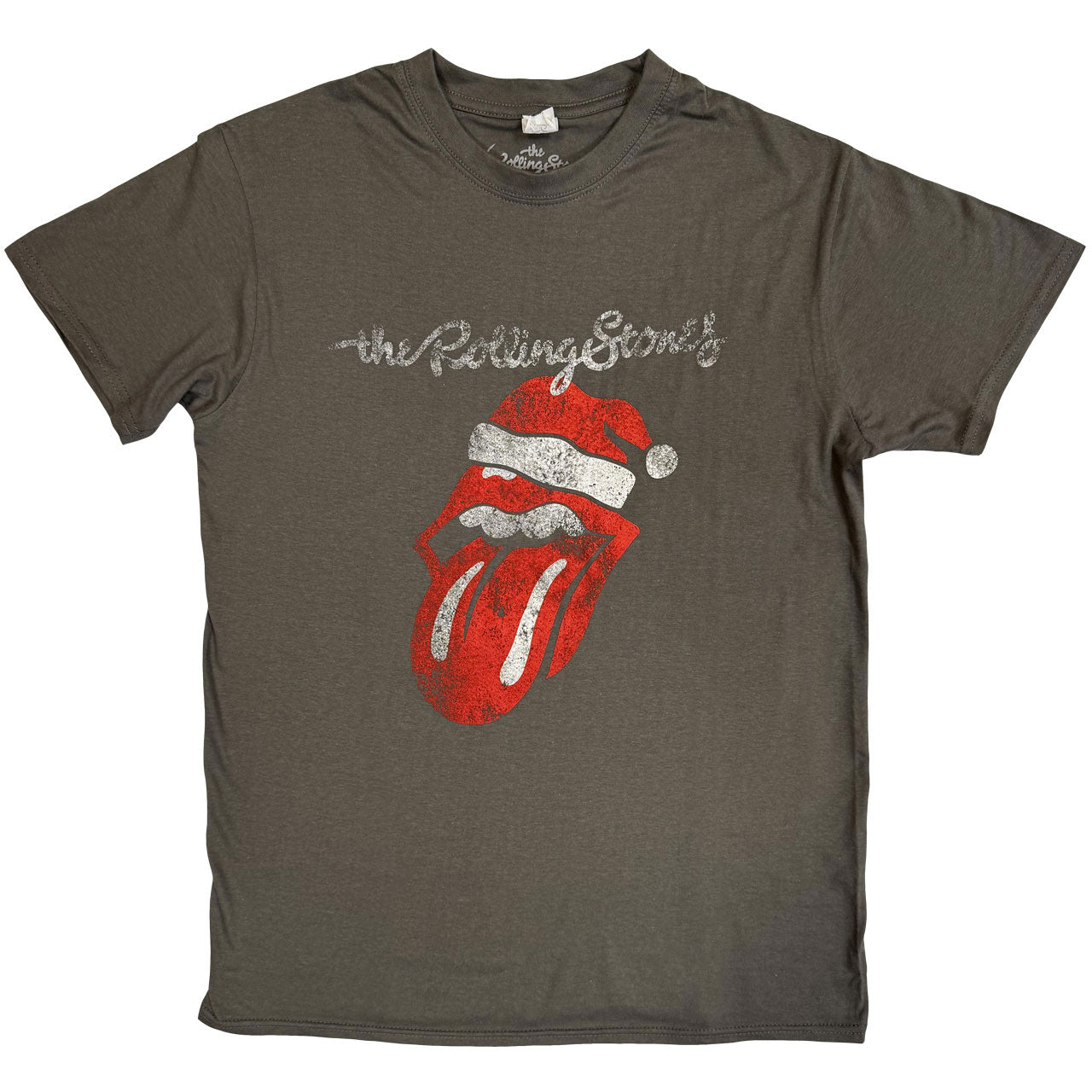 The Rolling Stones: Santa Lick T-shirt – officielt merchandise