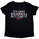 The Rolling Stones: Sixty It's only R&R but I like it Foiled Print (Embellished) T-shirt – officielt merchandise