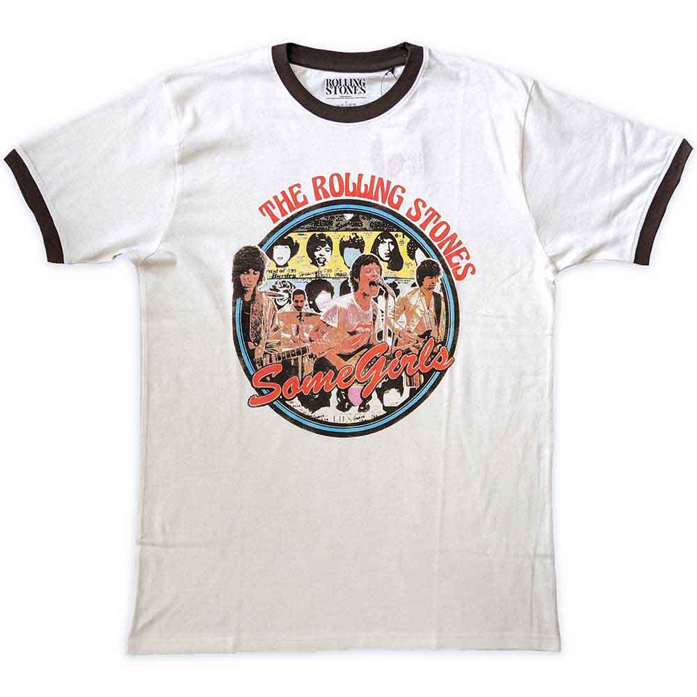 The Rolling Stones: Some Girls Circle T-shirt – officielt merchandise