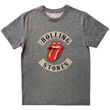 The Rolling Stones: Biker Tongue T-shirt – officielt merchandise