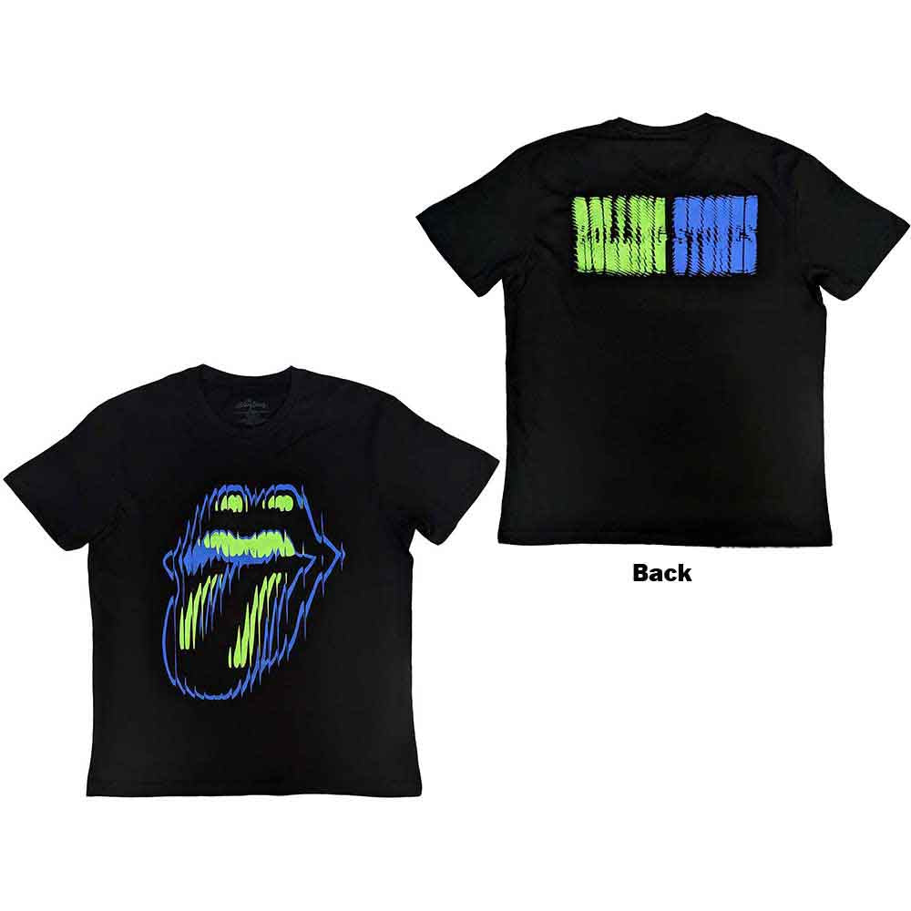 The Rolling Stones: Distorted Tongue T-Shirt
