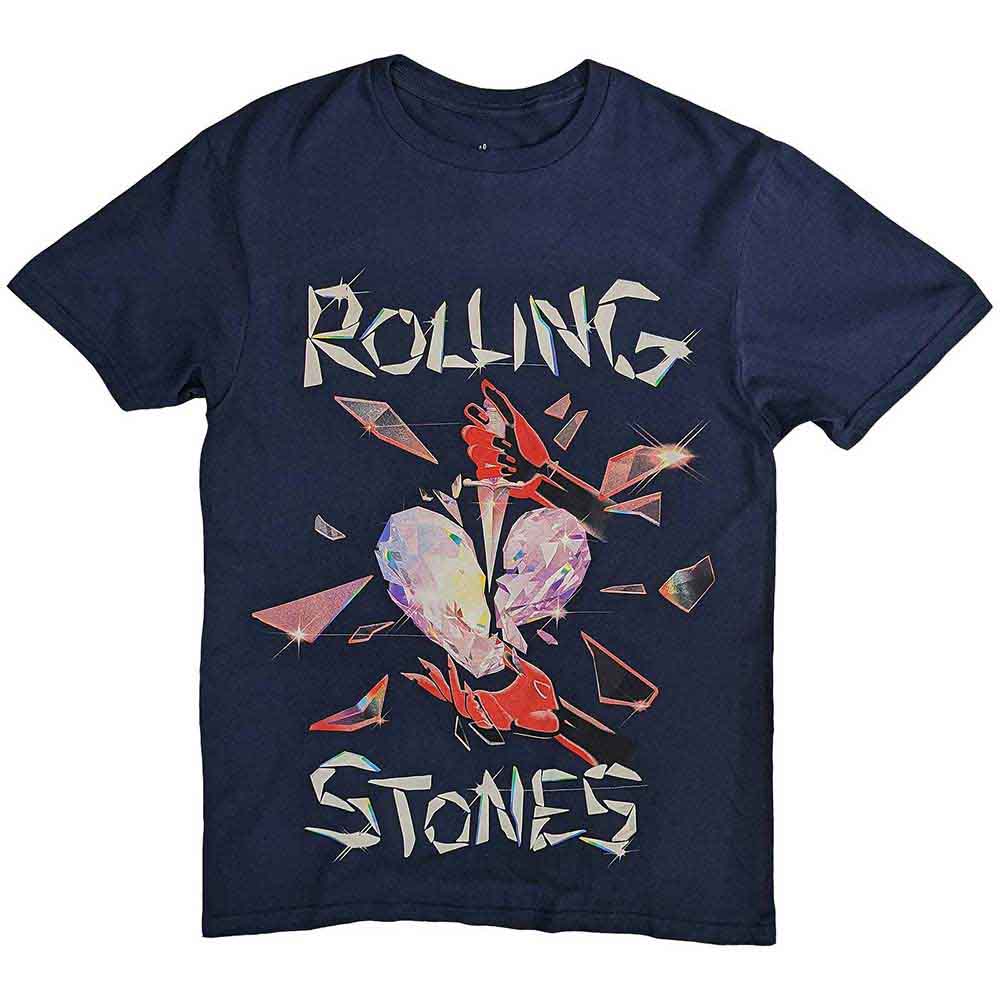 The Rolling Stones: Hackney Diamonds Heart T-shirt – officielt merchandise