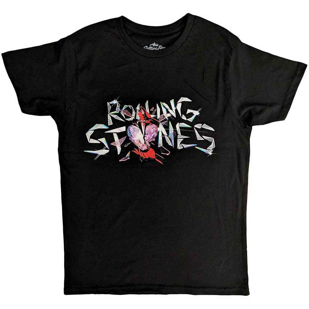 The Rolling Stones: Hackney Diamonds Glass Logo (LOS) T-shirt – officielt merchandise