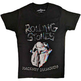 The Rolling Stones: Hackney Diamonds Faded Logo T-shirt – officielt merchandise