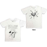The Rolling Stones: Hackney Diamonds Diamond Tongue Outline T-shirt – officielt merchandise