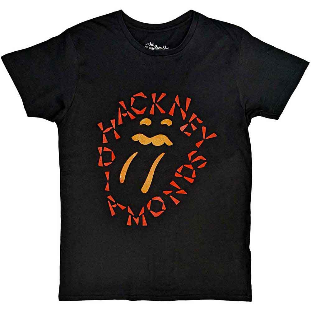 The Rolling Stones: Hackney Diamonds Negative Tongue T-shirt – officielt merchandise