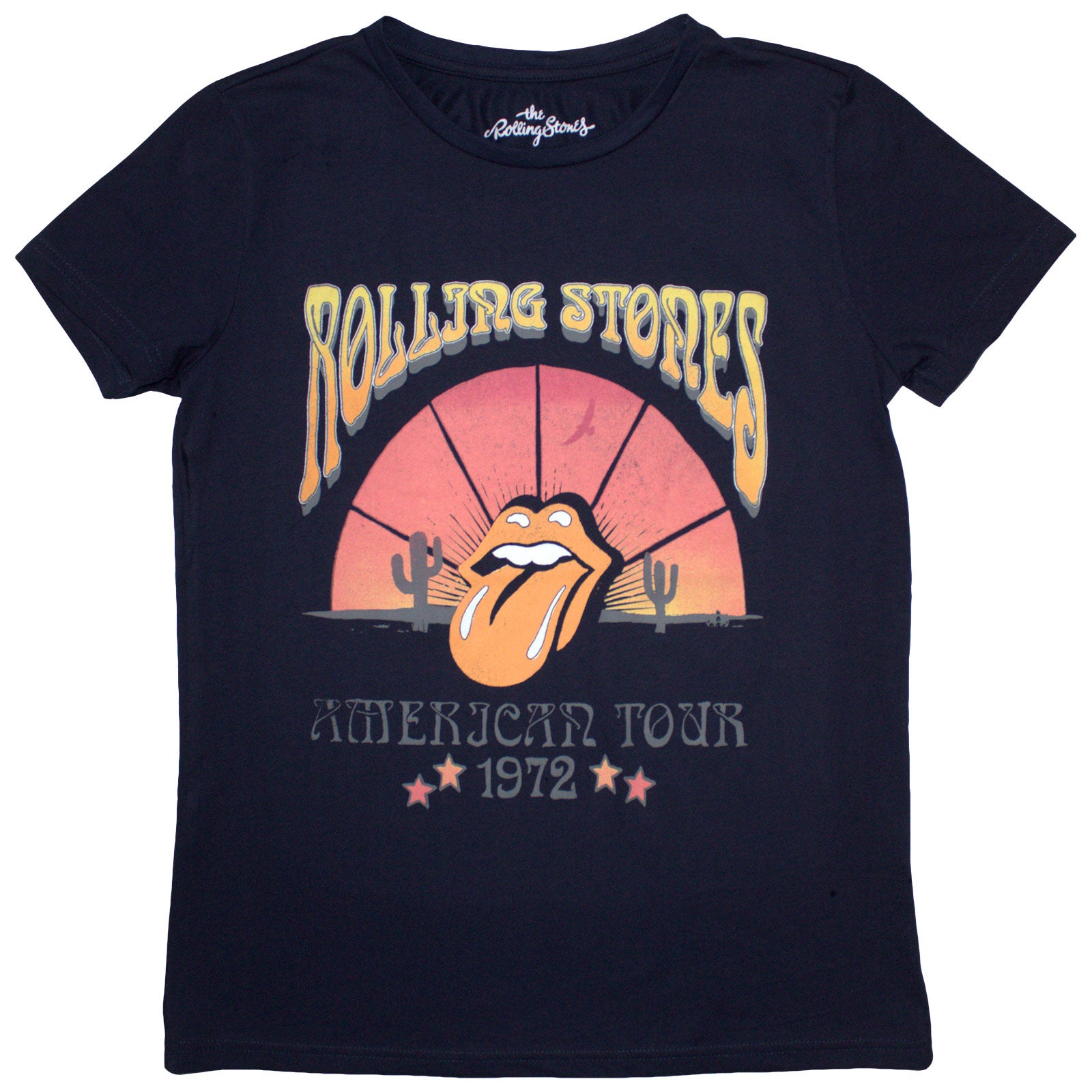 The Rolling Stones: Desert '72 T-Shirt (Kvinder)