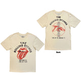The Rolling Stones: New York City (Natural) T-shirt – officielt merchandise