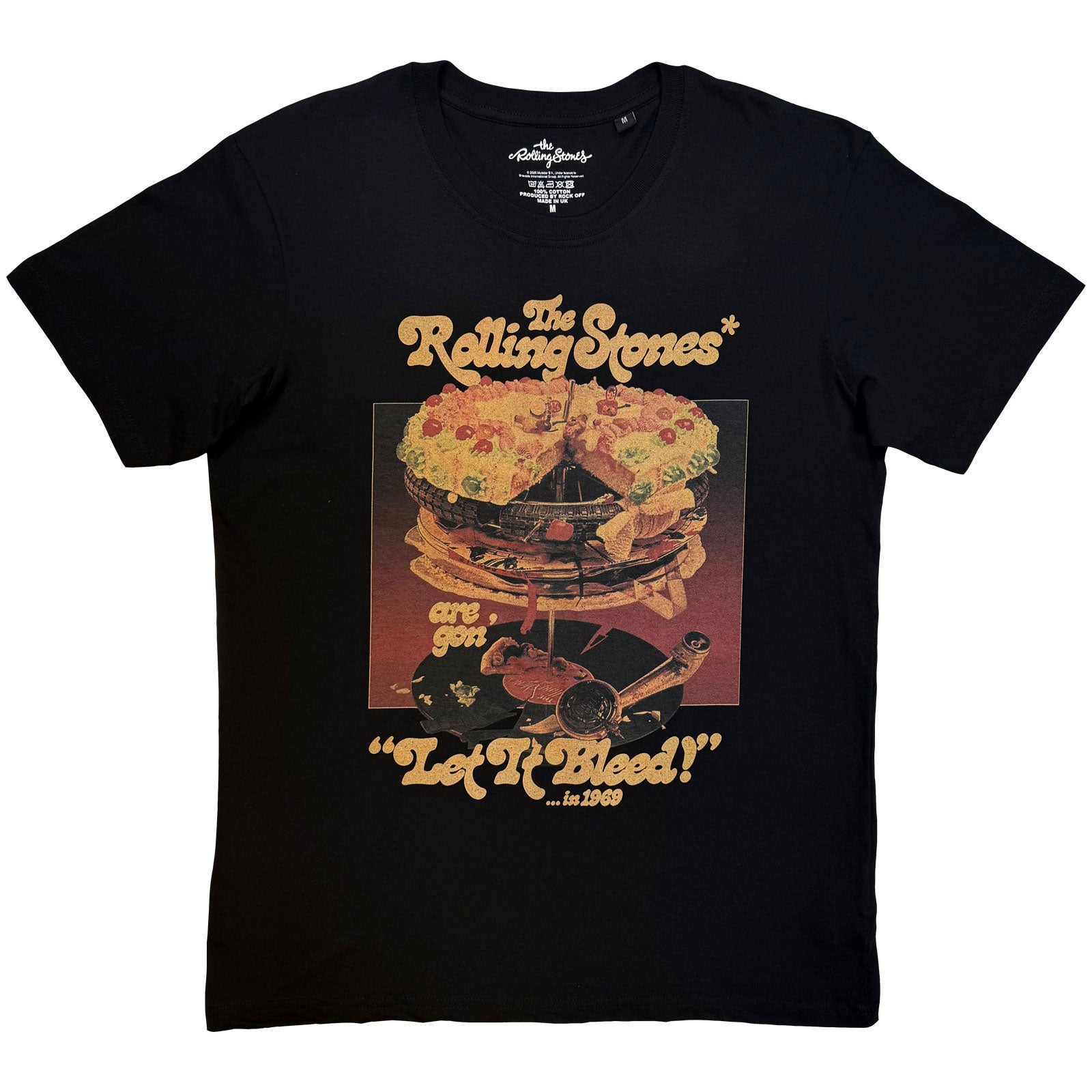 The Rolling Stones: Let It Bleed T-shirt – officielt merchandise
