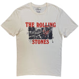 The Rolling Stones: Beggars Banquet Graffiti (Natural) T-shirt – officielt merchandise