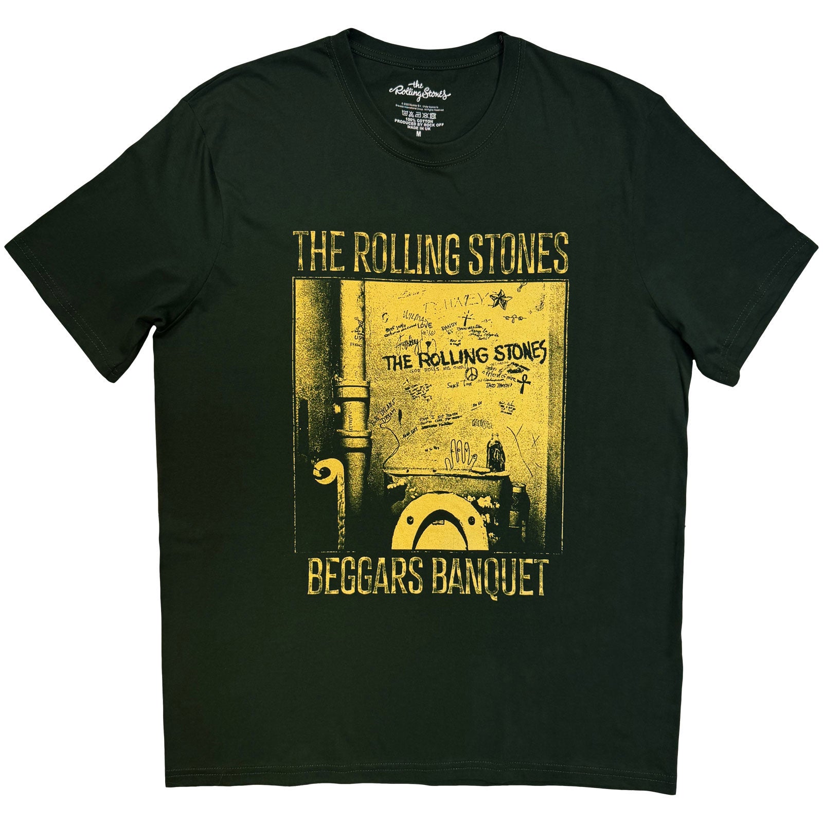 The Rolling Stones: Beggars Banquet Toilet T-shirt – officielt merchandise