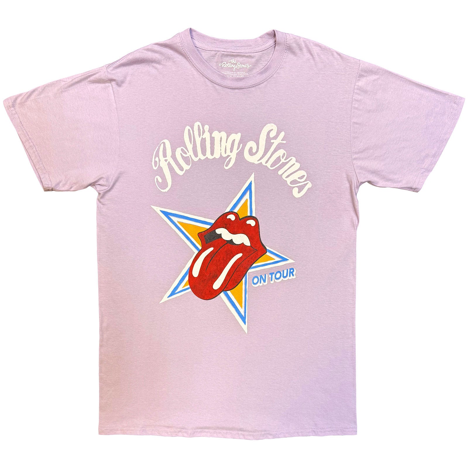 The Rolling Stones: On Tour (Purple) T-shirt – officielt merchandise