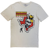 The Rolling Stones: Houston (Natural) T-shirt – officielt merchandise