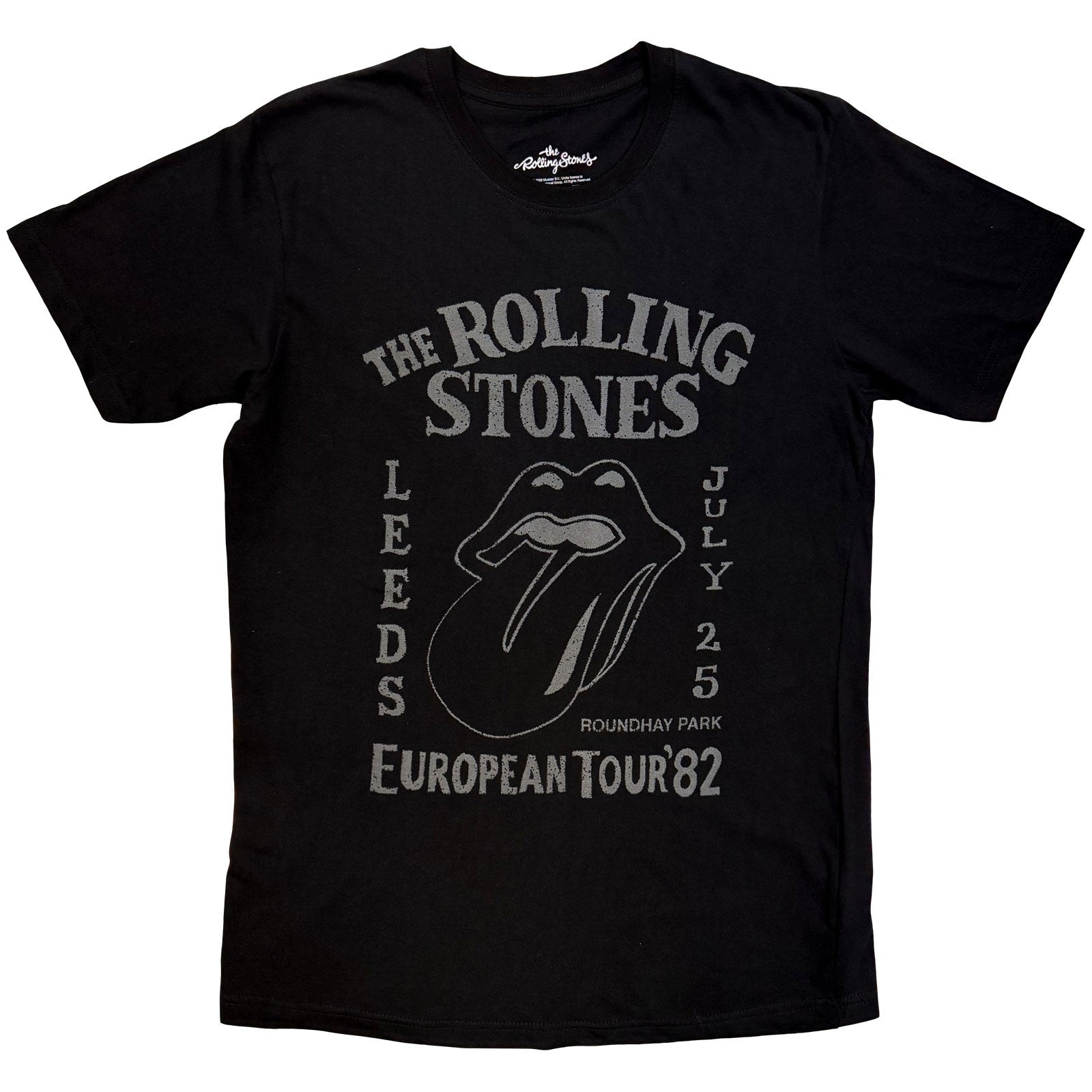 The Rolling Stones: European Tour '82 T-shirt – officielt merchandise